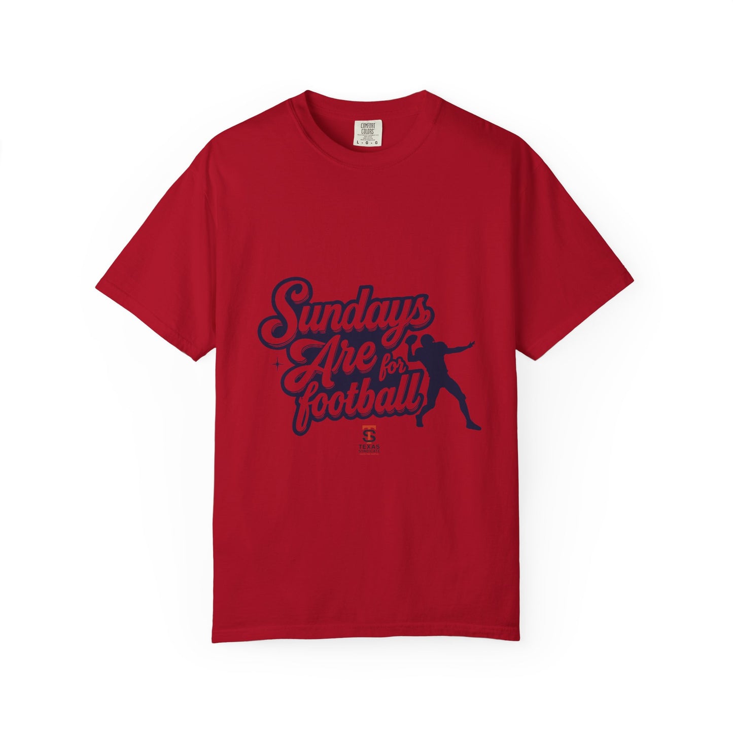 Football Sunday T-Shirt, Unisex Garment-Dyed Tee for Game Day, Casual Wear, Sports Fan Gift, Sunday Football Shirt