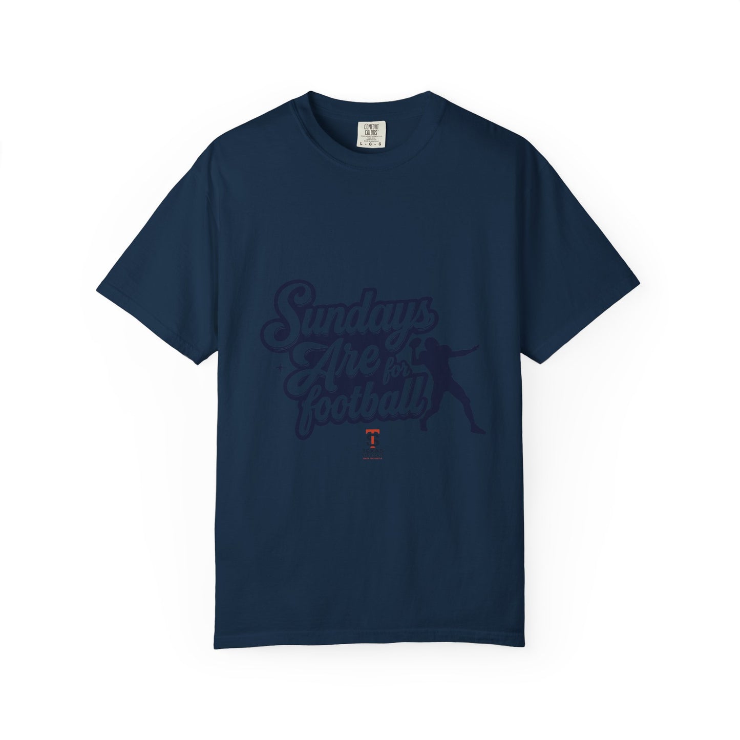 Football Sunday T-Shirt, Unisex Garment-Dyed Tee for Game Day, Casual Wear, Sports Fan Gift, Sunday Football Shirt