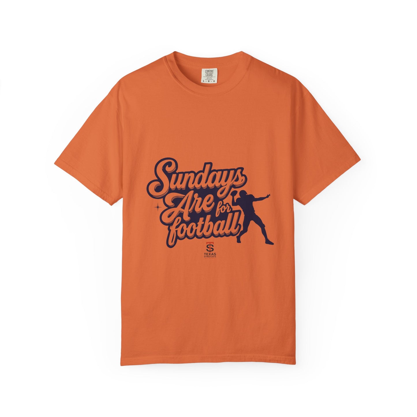 Football Sunday T-Shirt, Unisex Garment-Dyed Tee for Game Day, Casual Wear, Sports Fan Gift, Sunday Football Shirt