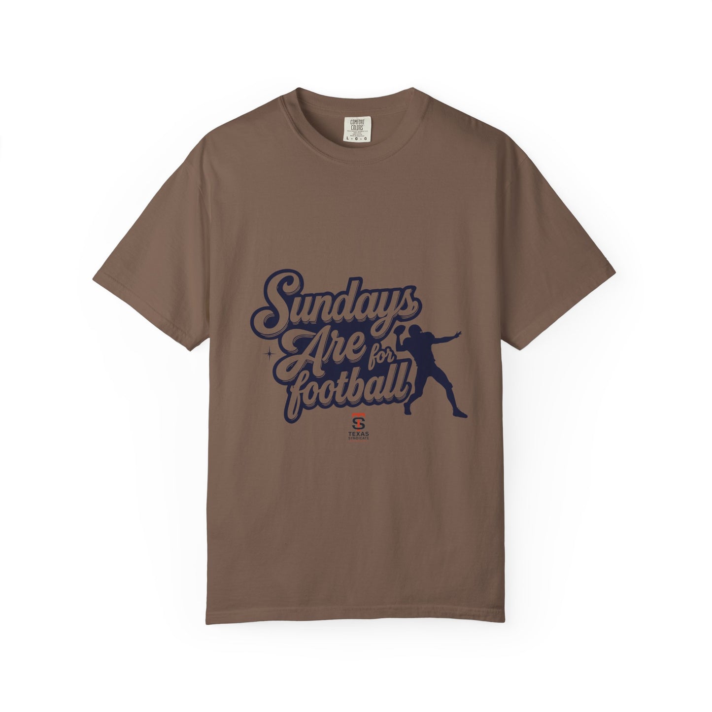 Football Sunday T-Shirt, Unisex Garment-Dyed Tee for Game Day, Casual Wear, Sports Fan Gift, Sunday Football Shirt