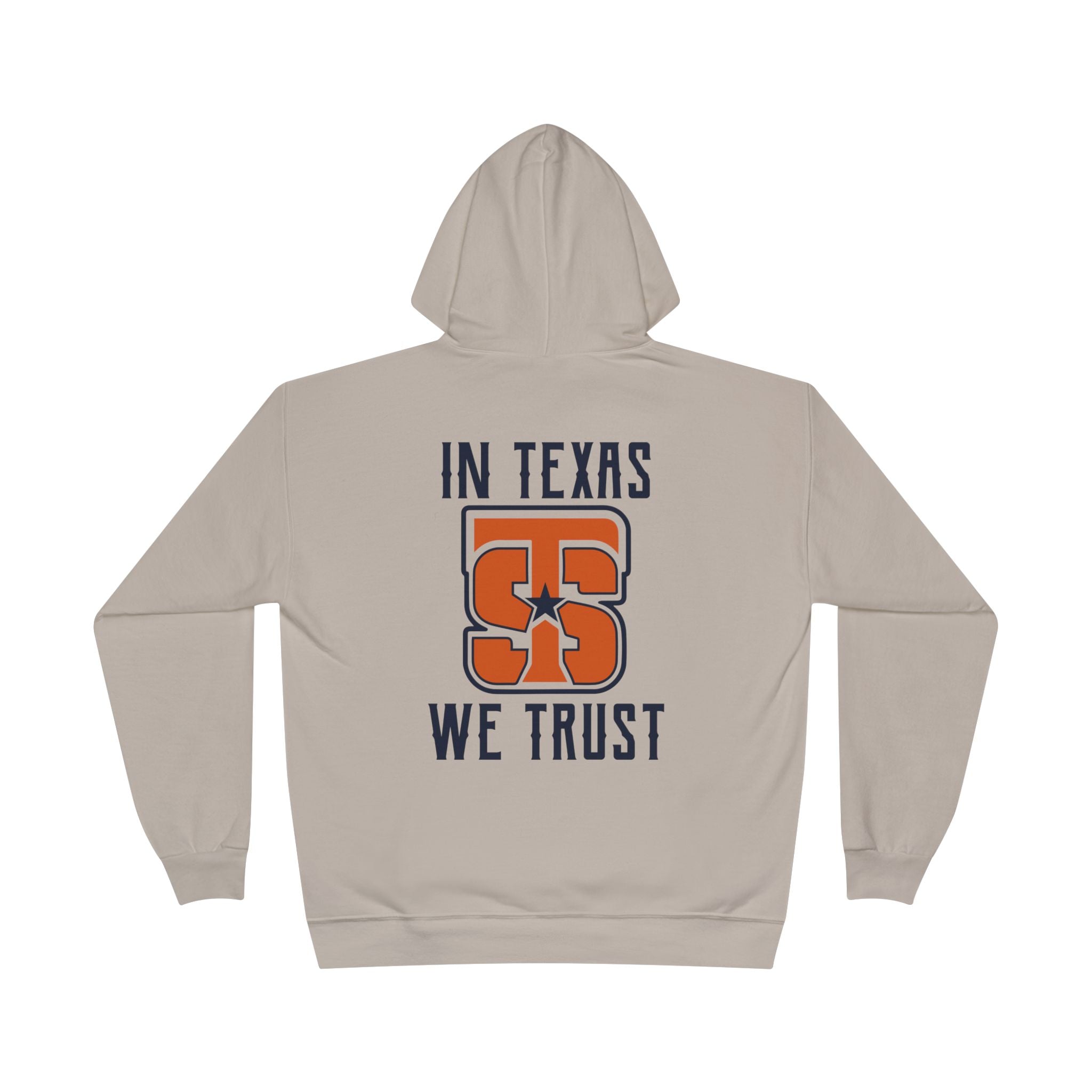 Texas Pride Eco-Friendly Hoodie - Unisex Pullover Sweatshirt for College, Sports, and Casual Wear