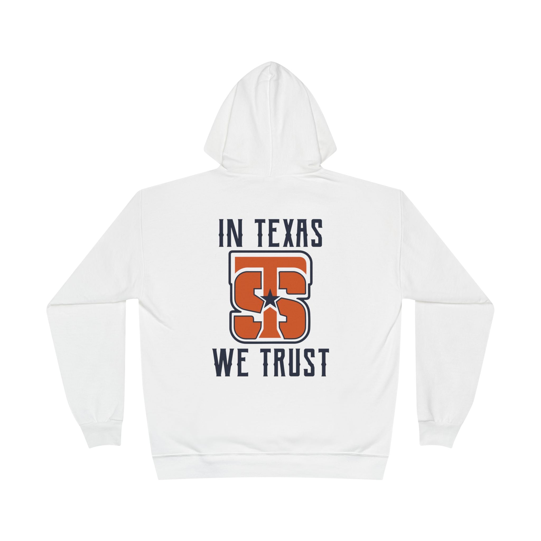 Texas Pride Eco-Friendly Hoodie - Unisex Pullover Sweatshirt for College, Sports, and Casual Wear
