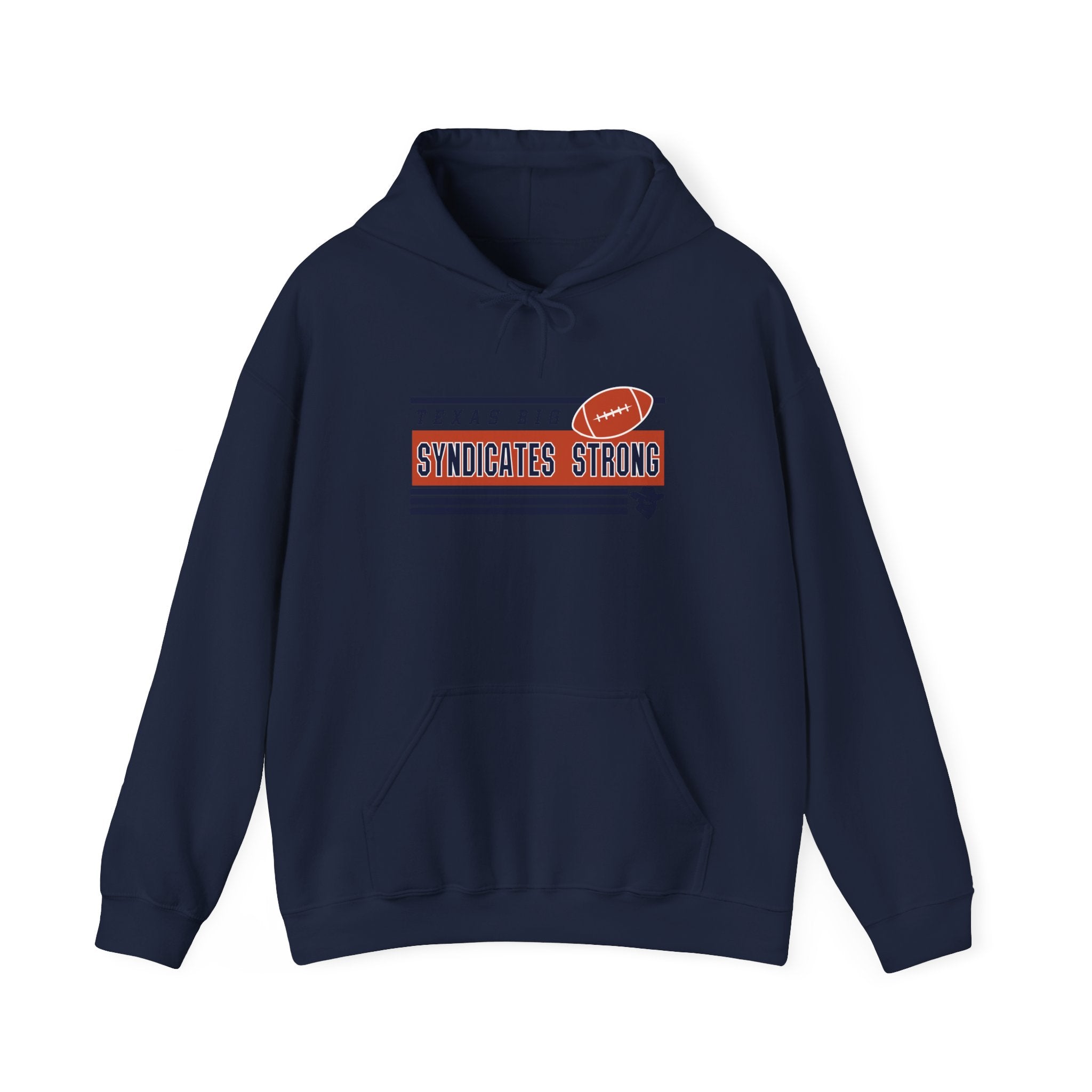 Texas Syndicate Strong Hoodie, Unisex Sports Sweatshirt, Cozy Apparel for Fans, Game Day Essential