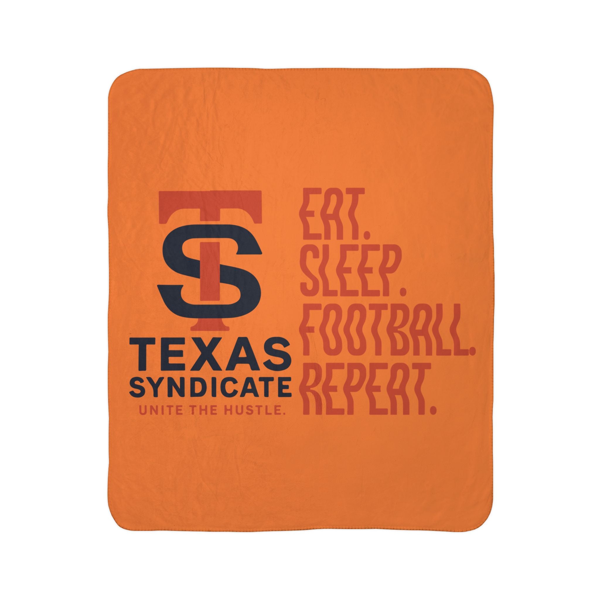 Cozy Football Sherpa Blanket - Ideal for Game Days, Tailgating, Housewarming, and Cozy Nights, Perfect for Texas Fans