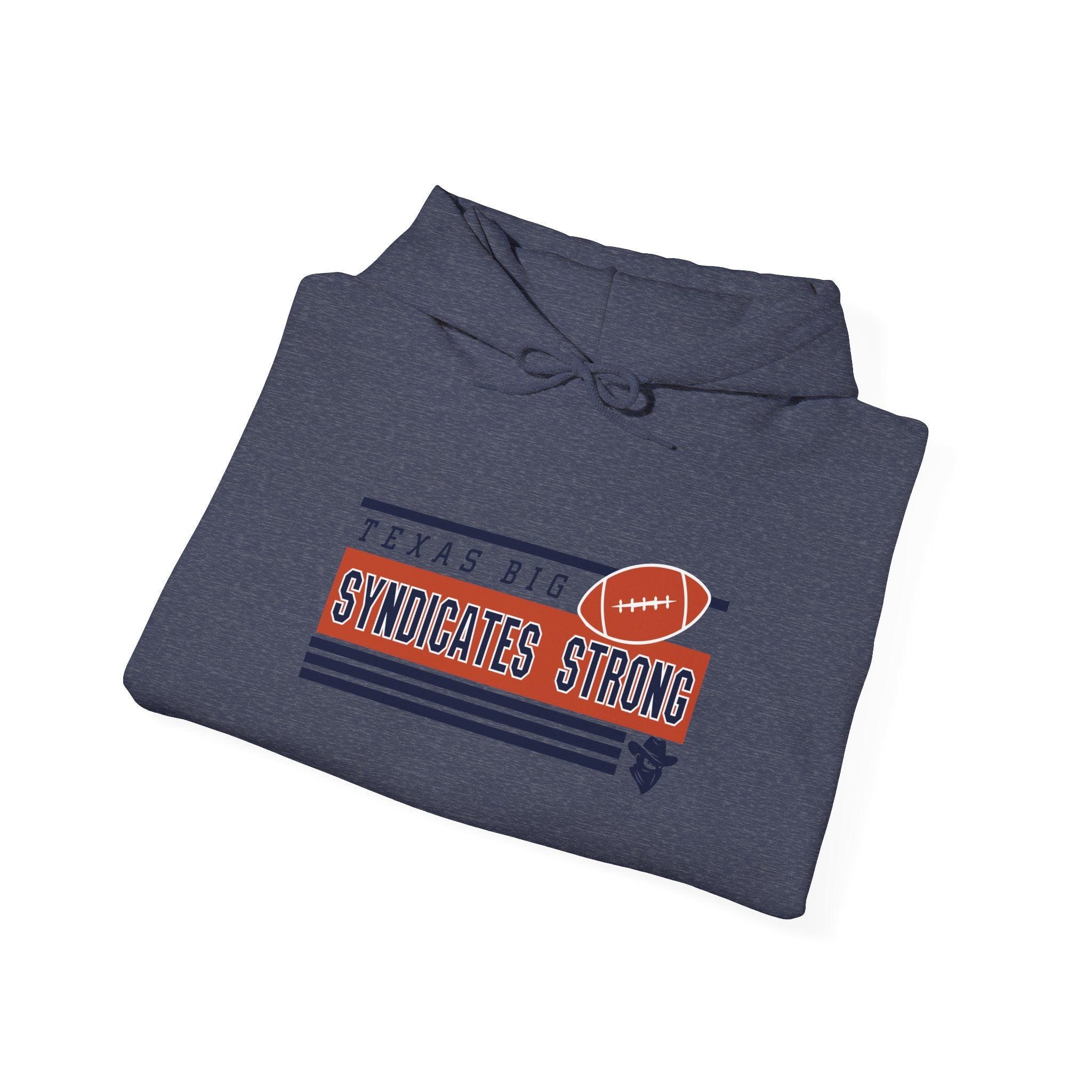 Texas Syndicate Strong Hoodie, Unisex Sports Sweatshirt, Cozy Apparel for Fans, Game Day Essential