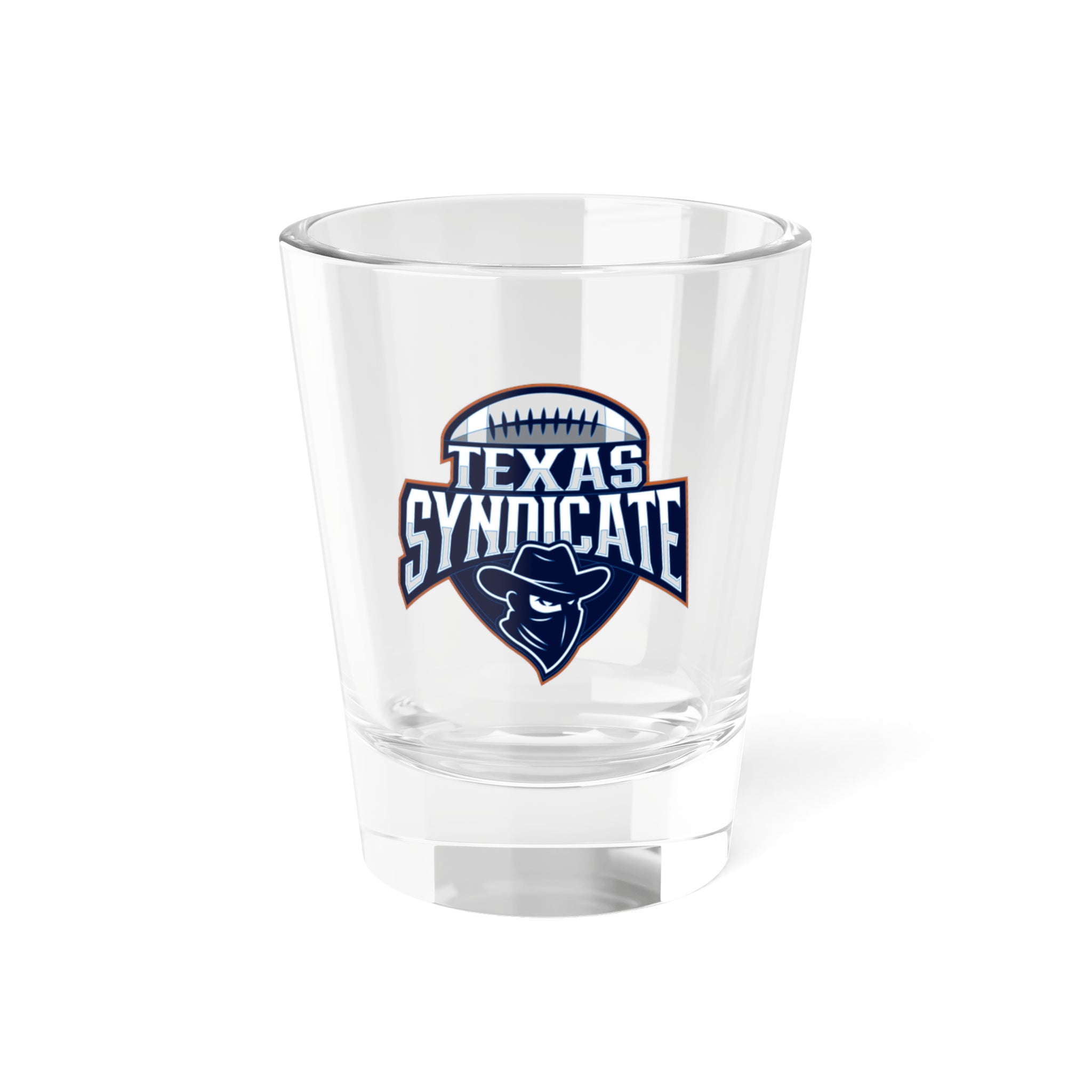 Texas Syndicate Logo Shot Glass – 1.5 oz Team Spirit Shooter