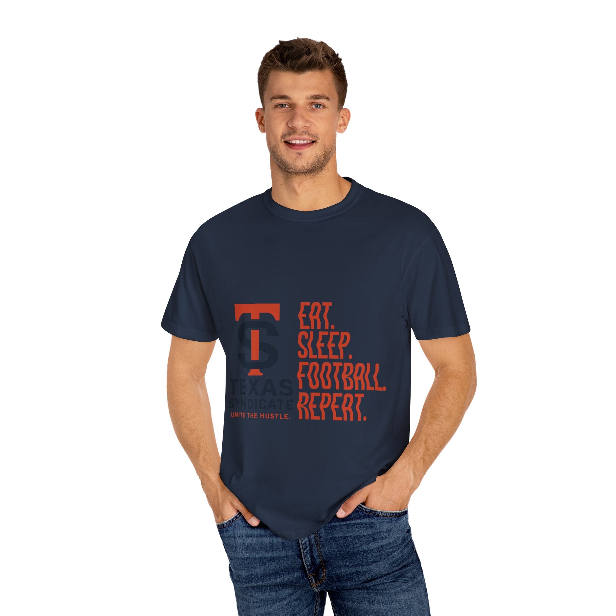 Texas Syndicate Football T-Shirt, Unisex Game Day Tee, Casual Sportswear, Gift for Fans