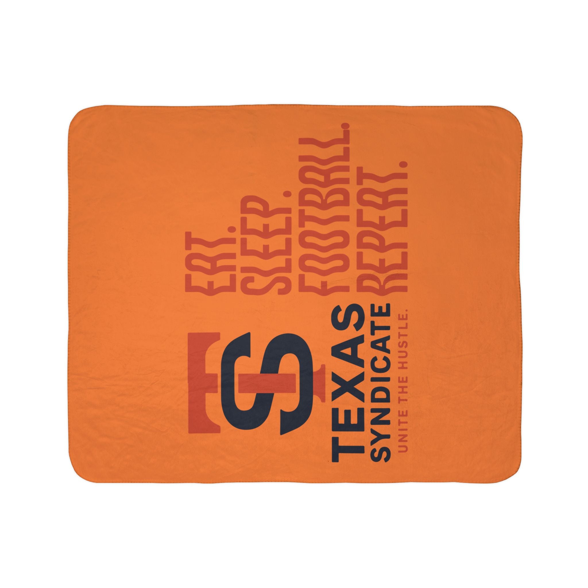 Cozy Football Sherpa Blanket - Ideal for Game Days, Tailgating, Housewarming, and Cozy Nights, Perfect for Texas Fans