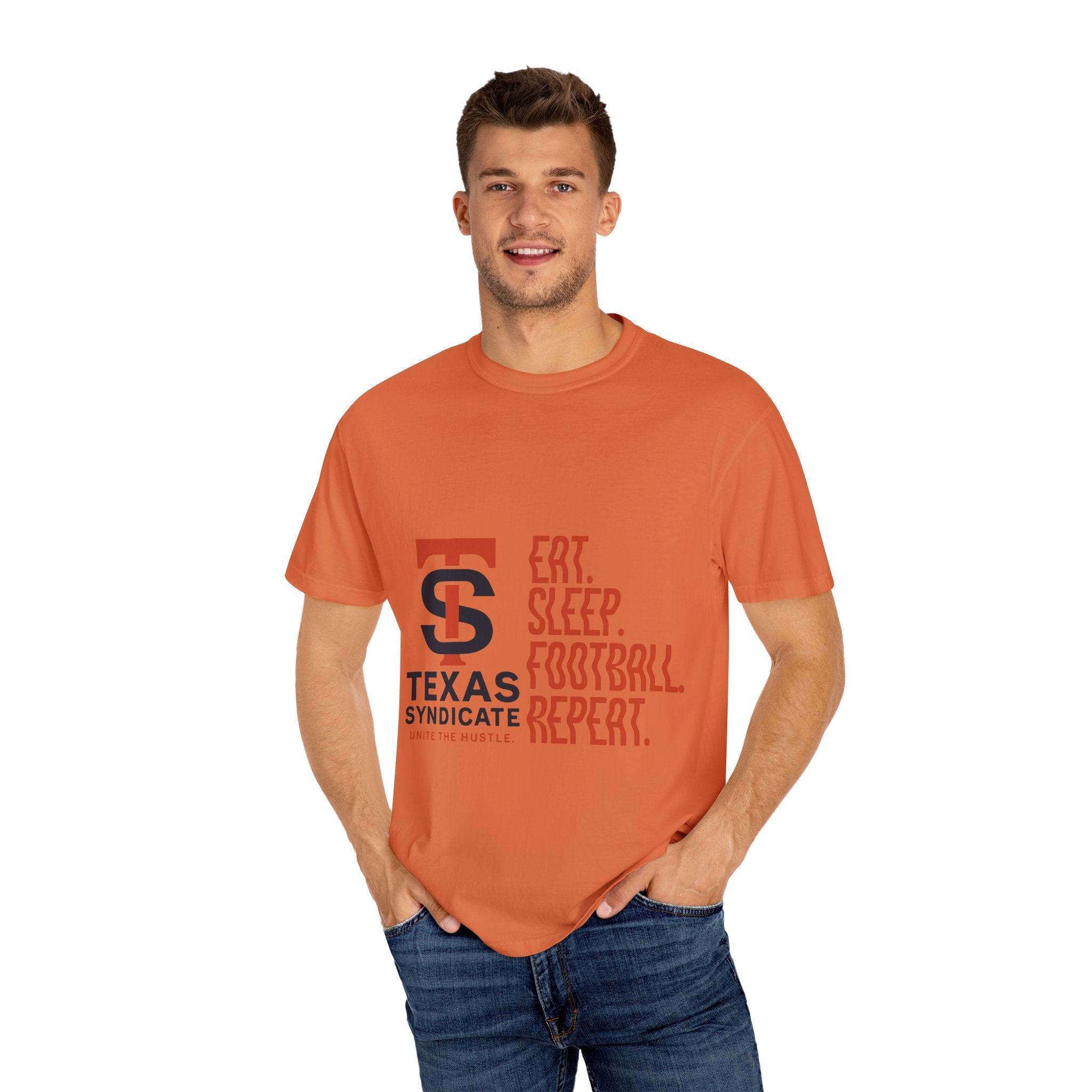 Texas Syndicate Football T-Shirt, Unisex Game Day Tee, Casual Sportswear, Gift for Fans