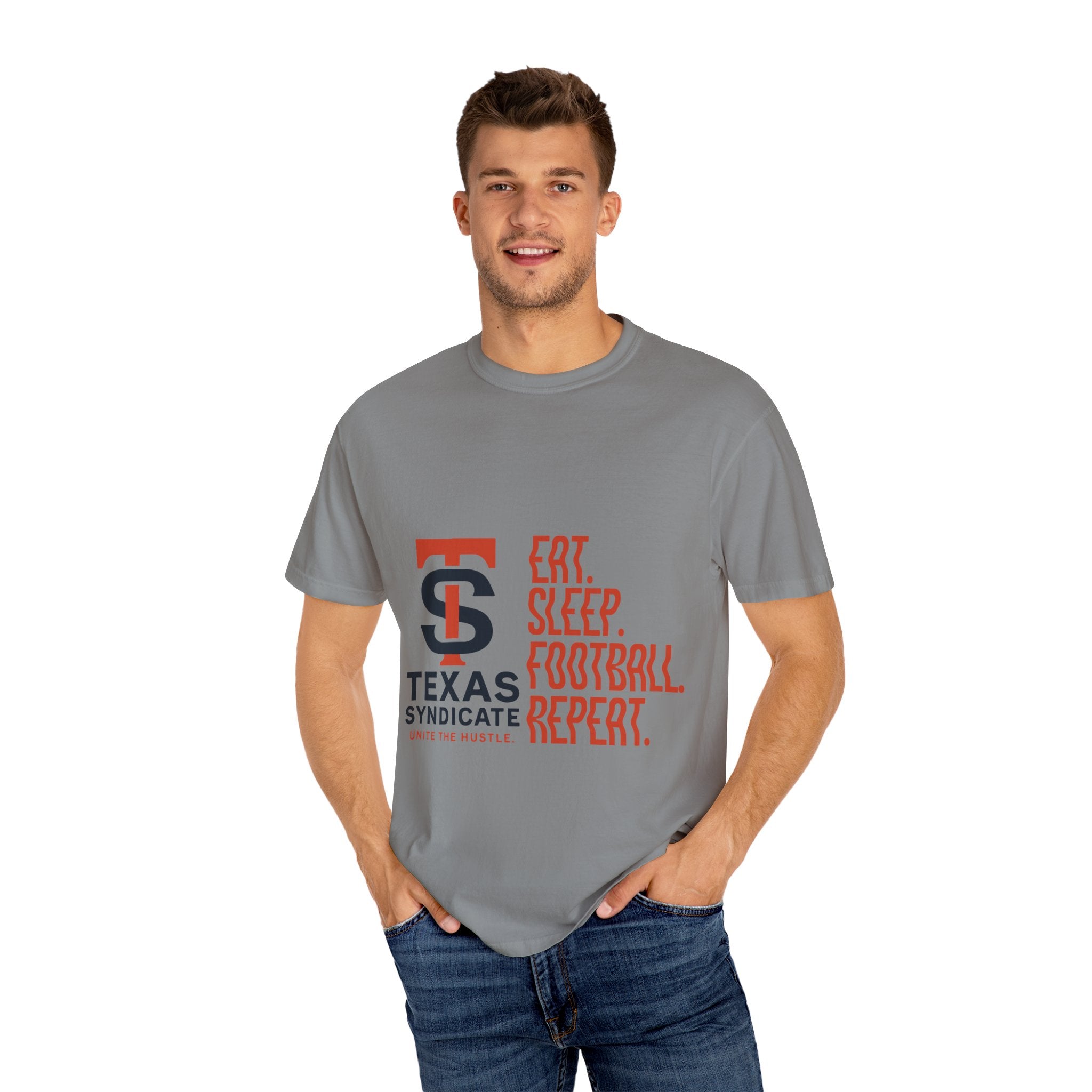 Texas Syndicate Football T-Shirt, Unisex Game Day Tee, Casual Sportswear, Gift for Fans