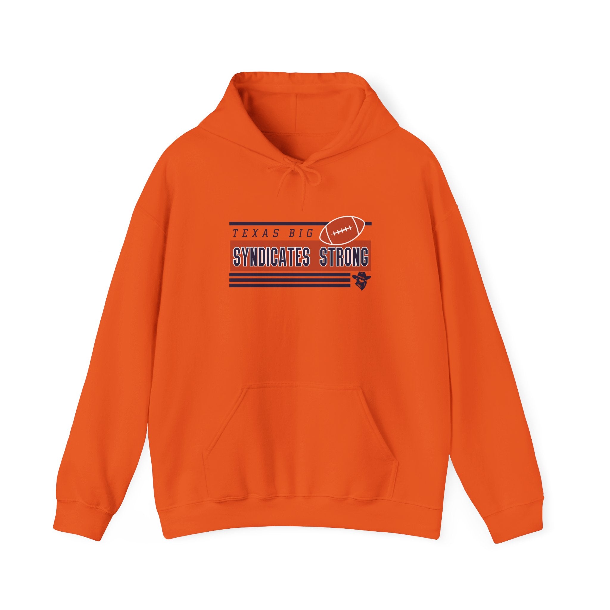 Texas Syndicate Strong Hoodie, Unisex Sports Sweatshirt, Cozy Apparel for Fans, Game Day Essential