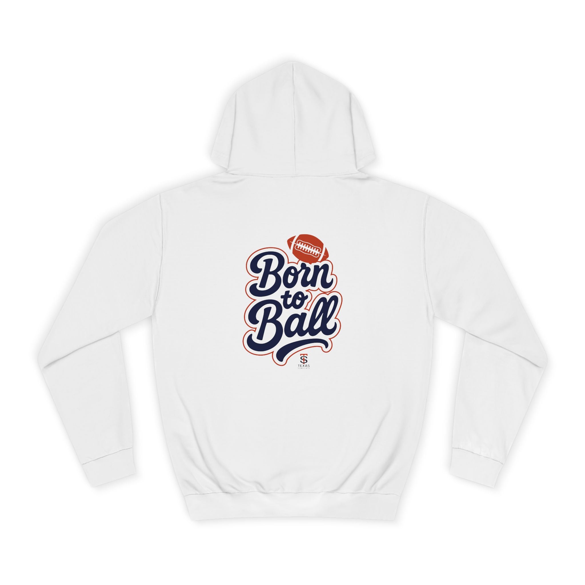 Born to Ball College Hoodie – Unisex Pullover for Sports Fans and Studen