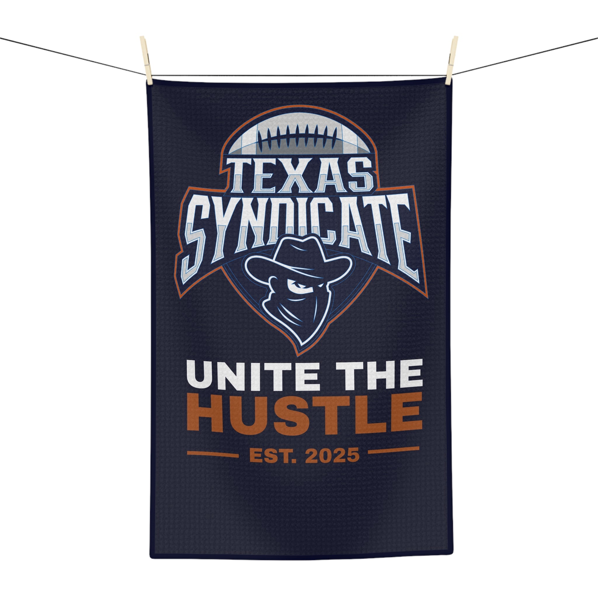 Texas Syndicate Microfiber Tea Towel - Unite the Hustle Kitchen Decor