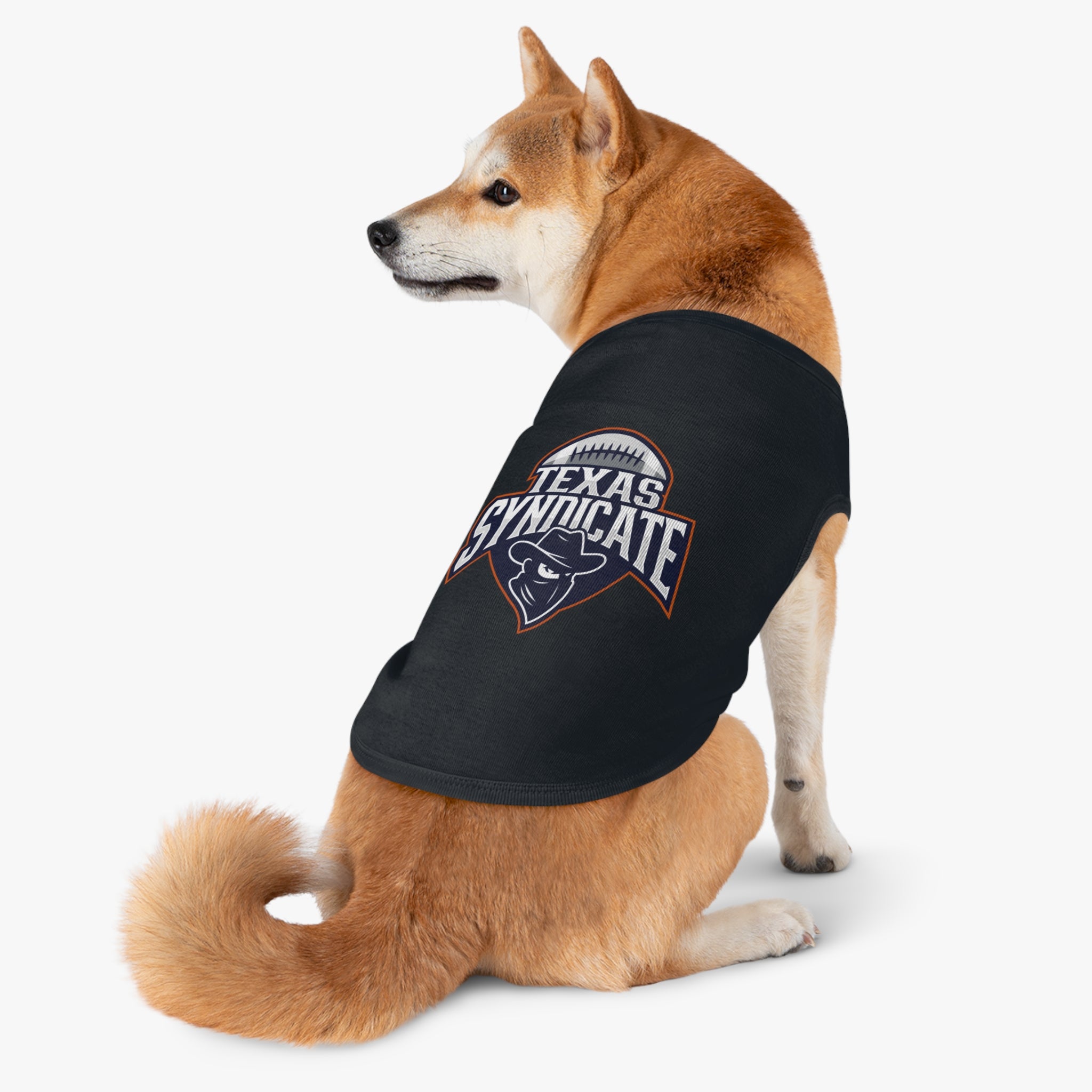 Texas Syndicate Pet Tank Top, Sporty Dog Apparel, Puppy Outfit, Pet Costume, Sports Pet Clothing