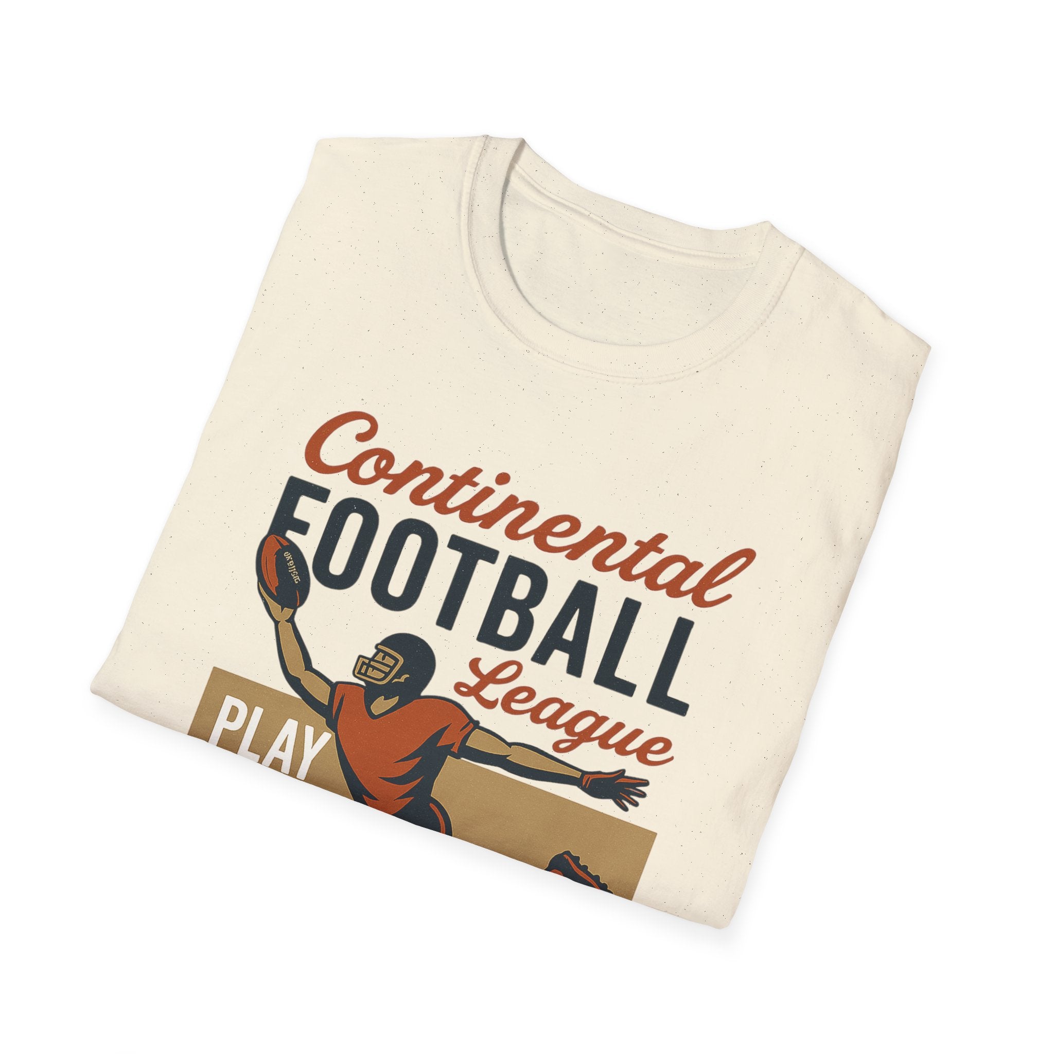 Vintage Football League Unisex T-Shirt - Play Hard