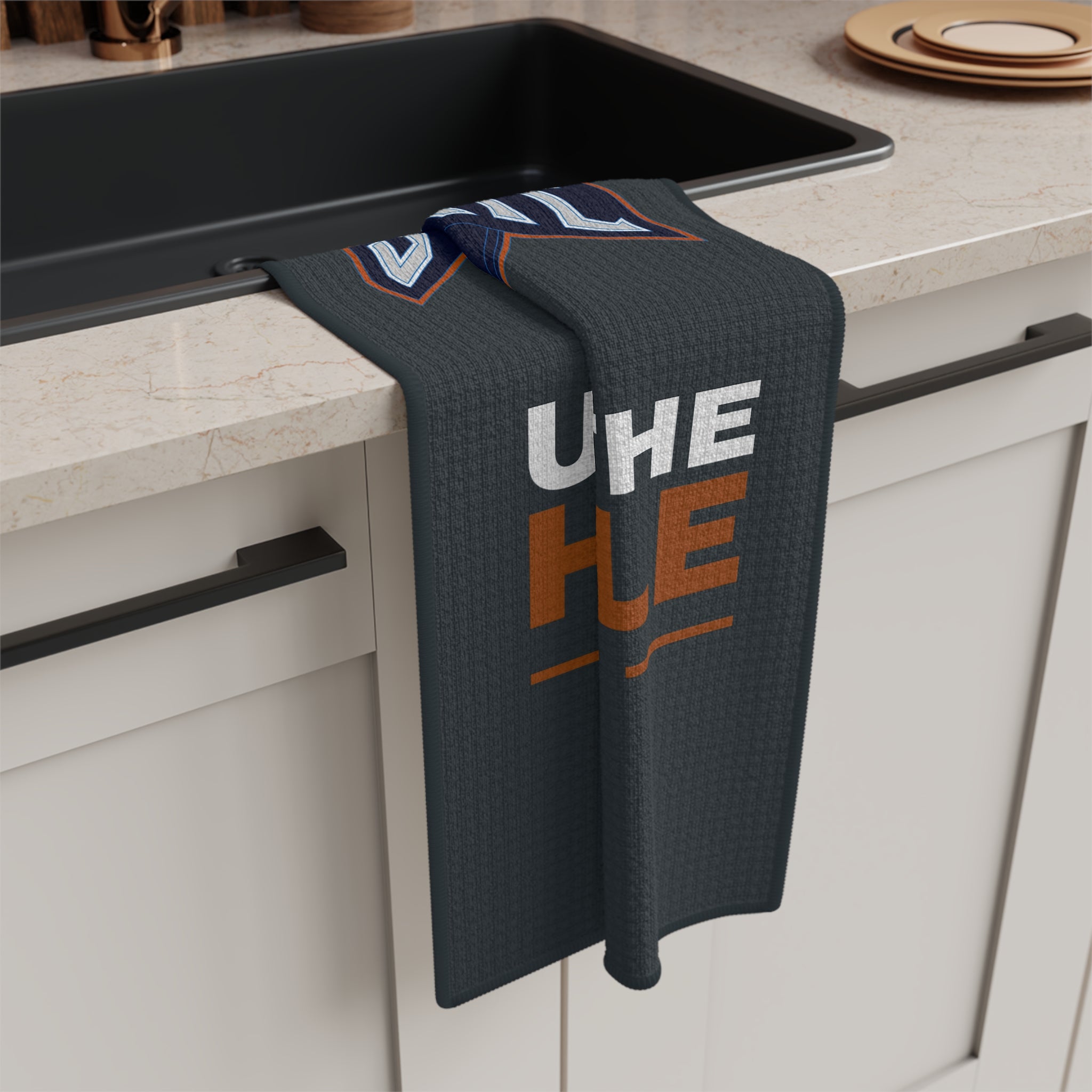 Texas Syndicate Microfiber Tea Towel - Unite the Hustle Design