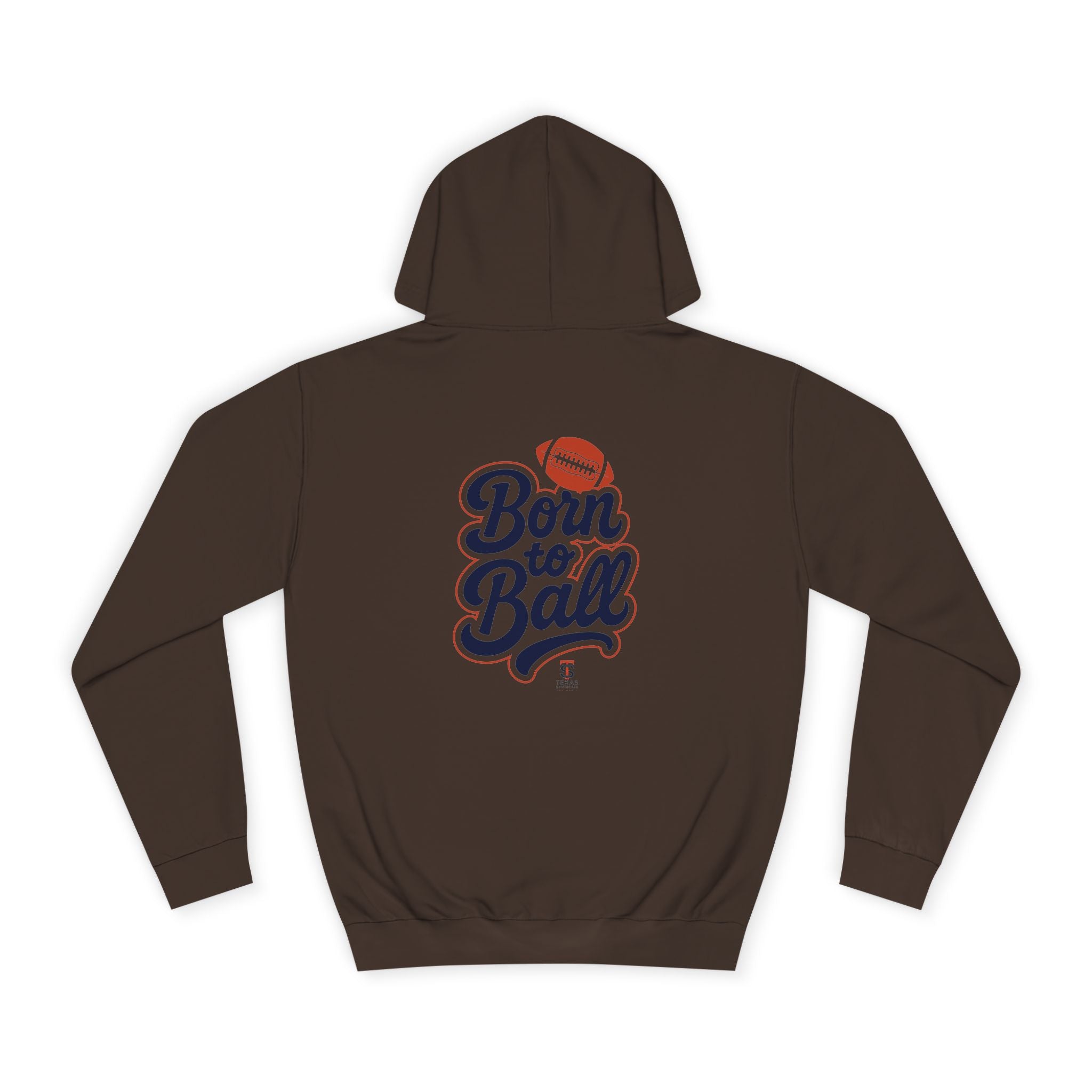 Born to Ball College Hoodie – Unisex Pullover for Sports Fans and Studen