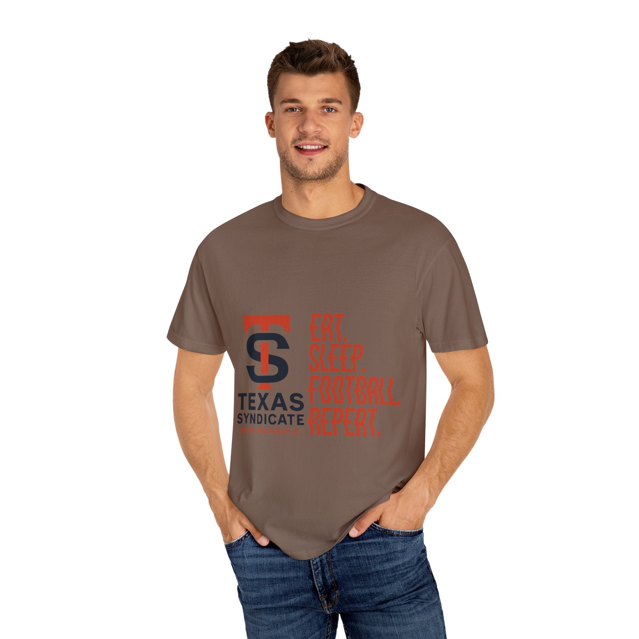 Texas Syndicate Football T-Shirt, Unisex Game Day Tee, Casual Sportswear, Gift for Fans