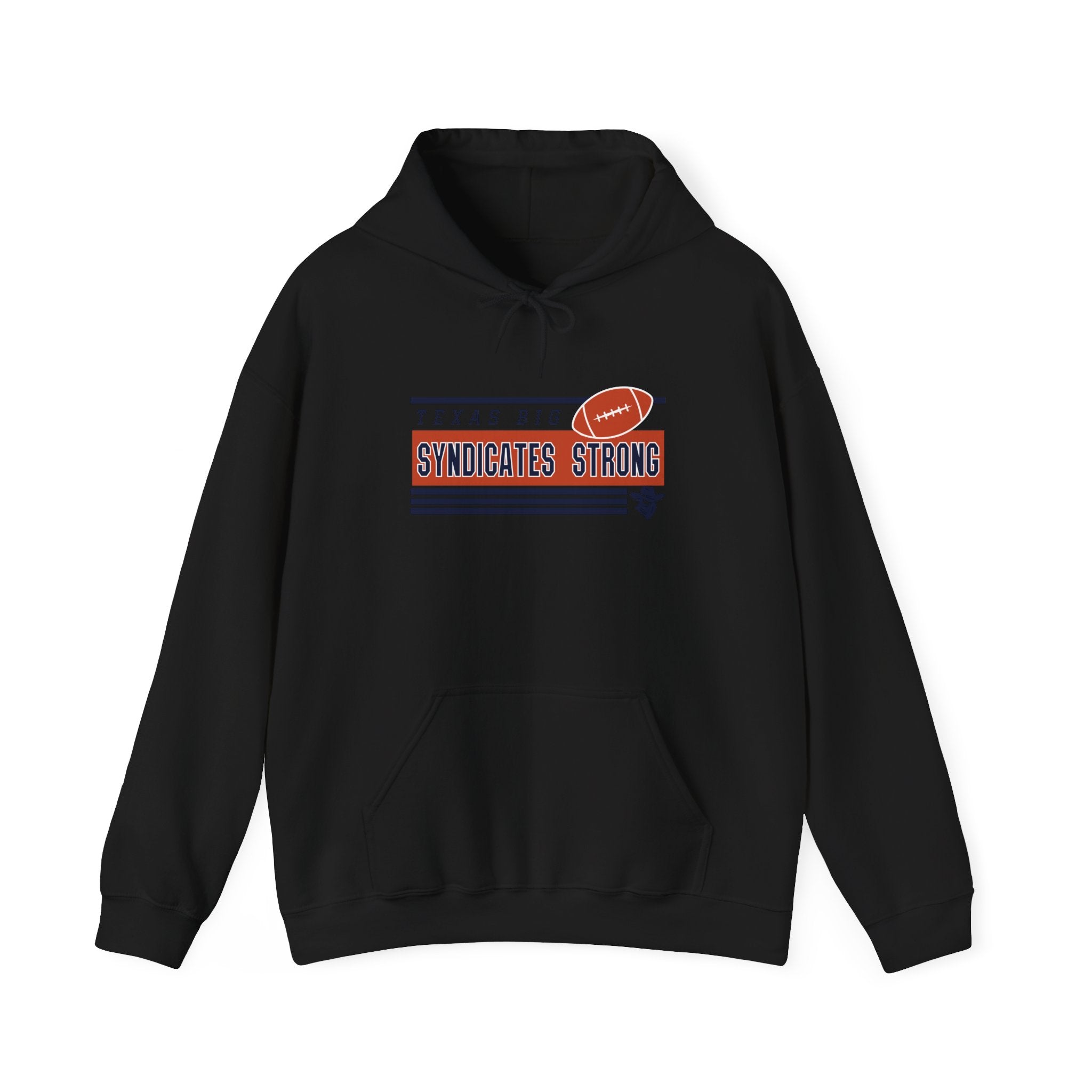 Texas Syndicate Strong Hoodie, Unisex Sports Sweatshirt, Cozy Apparel for Fans, Game Day Essential