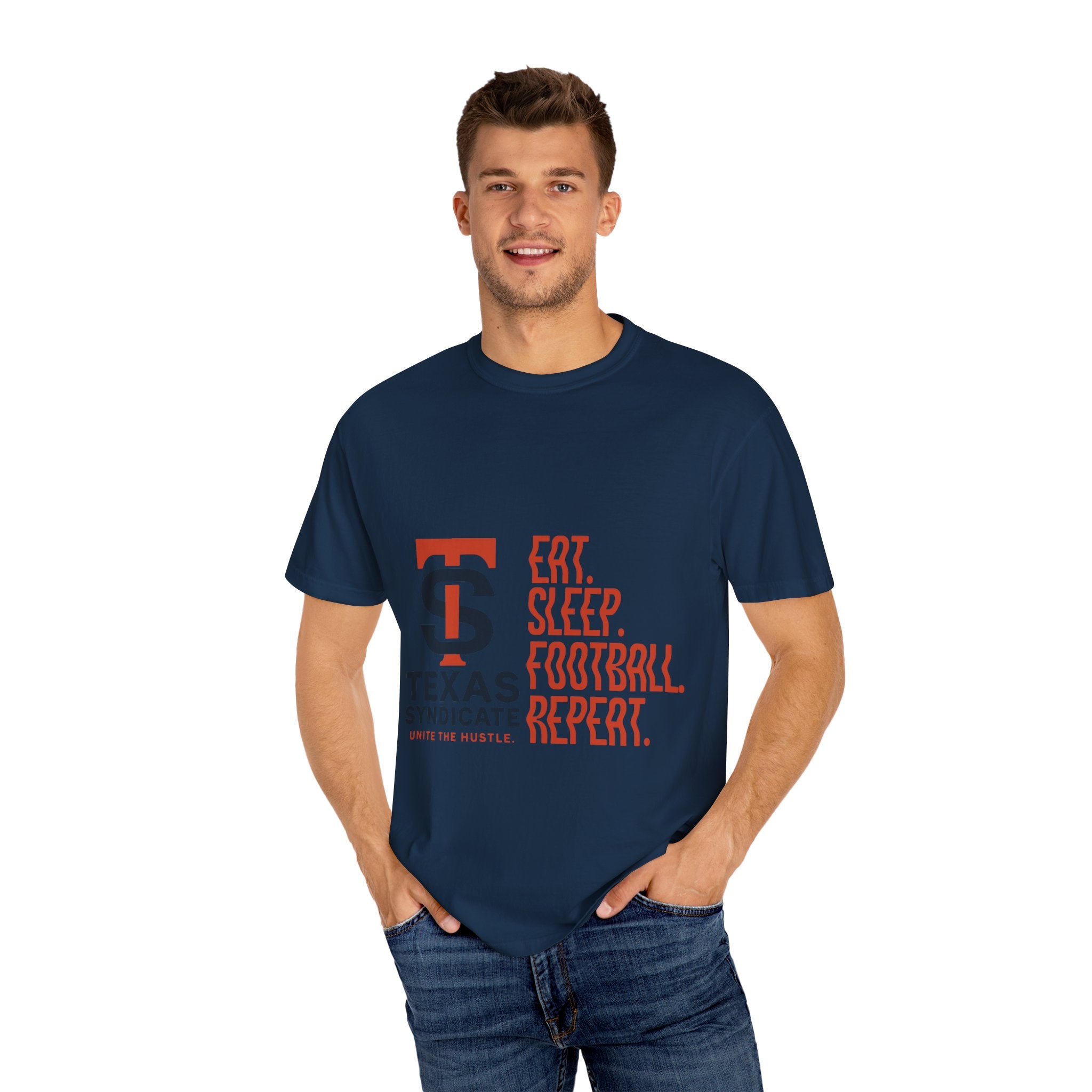 Texas Syndicate Football T-Shirt, Unisex Game Day Tee, Casual Sportswear, Gift for Fans
