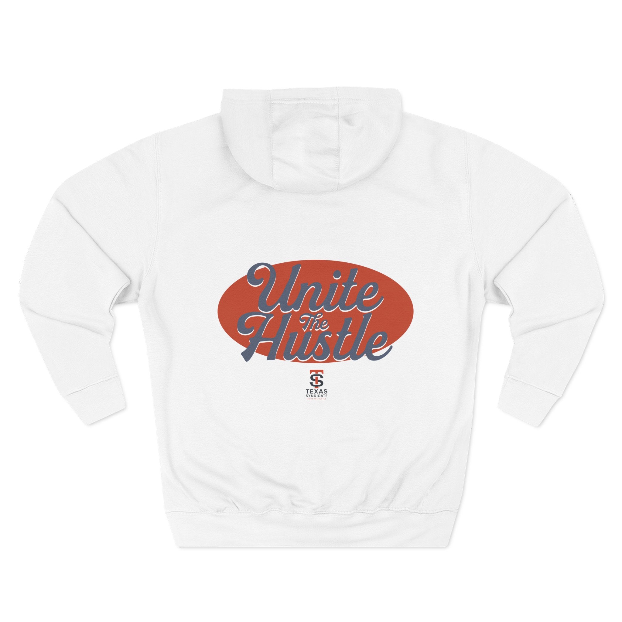 Three-Panel Fleece Hoodie, Cozy Streetwear, Sports Lover Gift, Casual Wear Hoodie, Warm and Trendy Sweatshirt