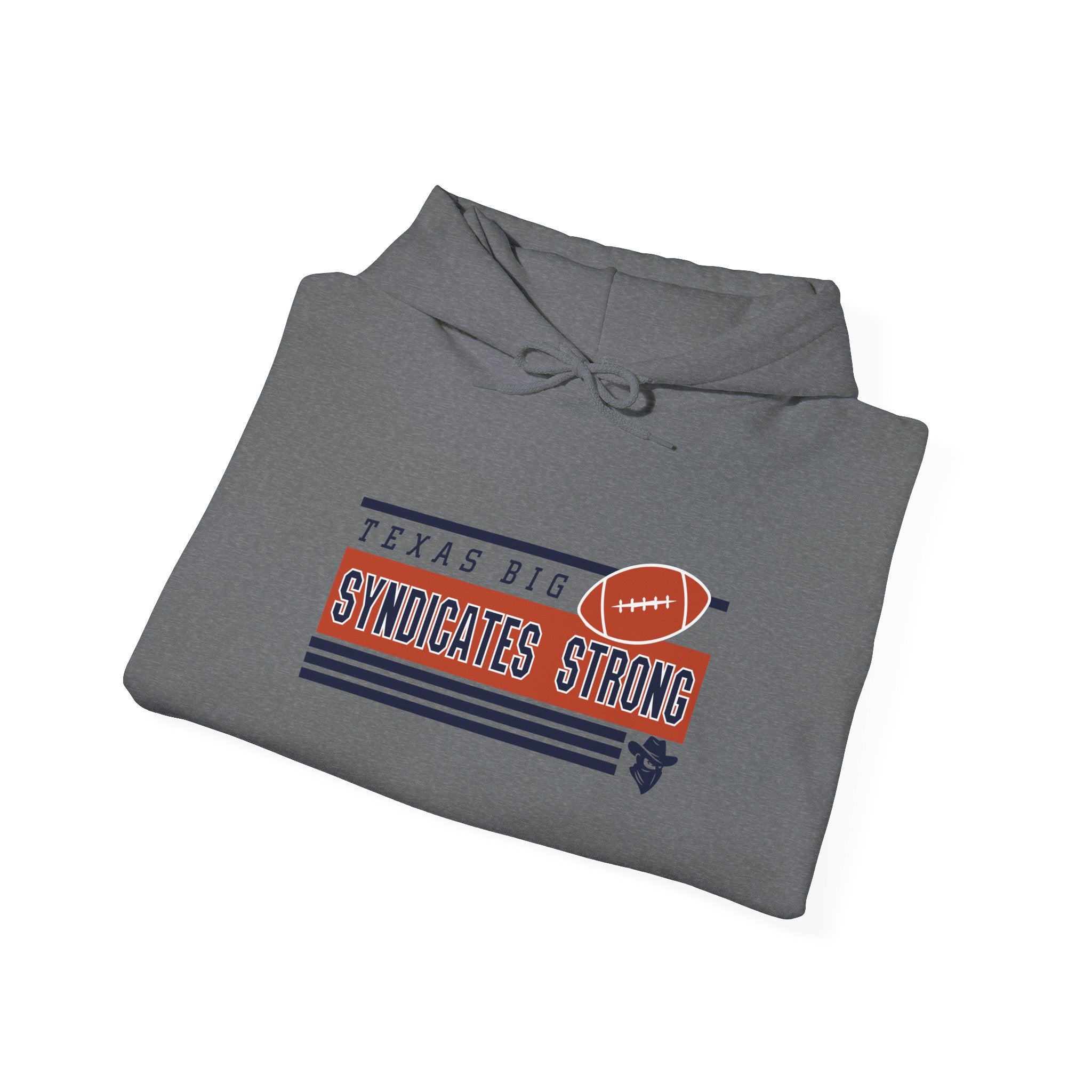 Texas Syndicate Strong Hoodie, Unisex Sports Sweatshirt, Cozy Apparel for Fans, Game Day Essential