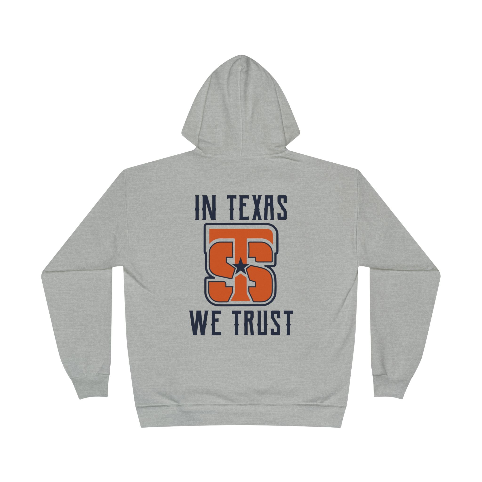 Texas Pride Eco-Friendly Hoodie - Unisex Pullover Sweatshirt for College, Sports, and Casual Wear