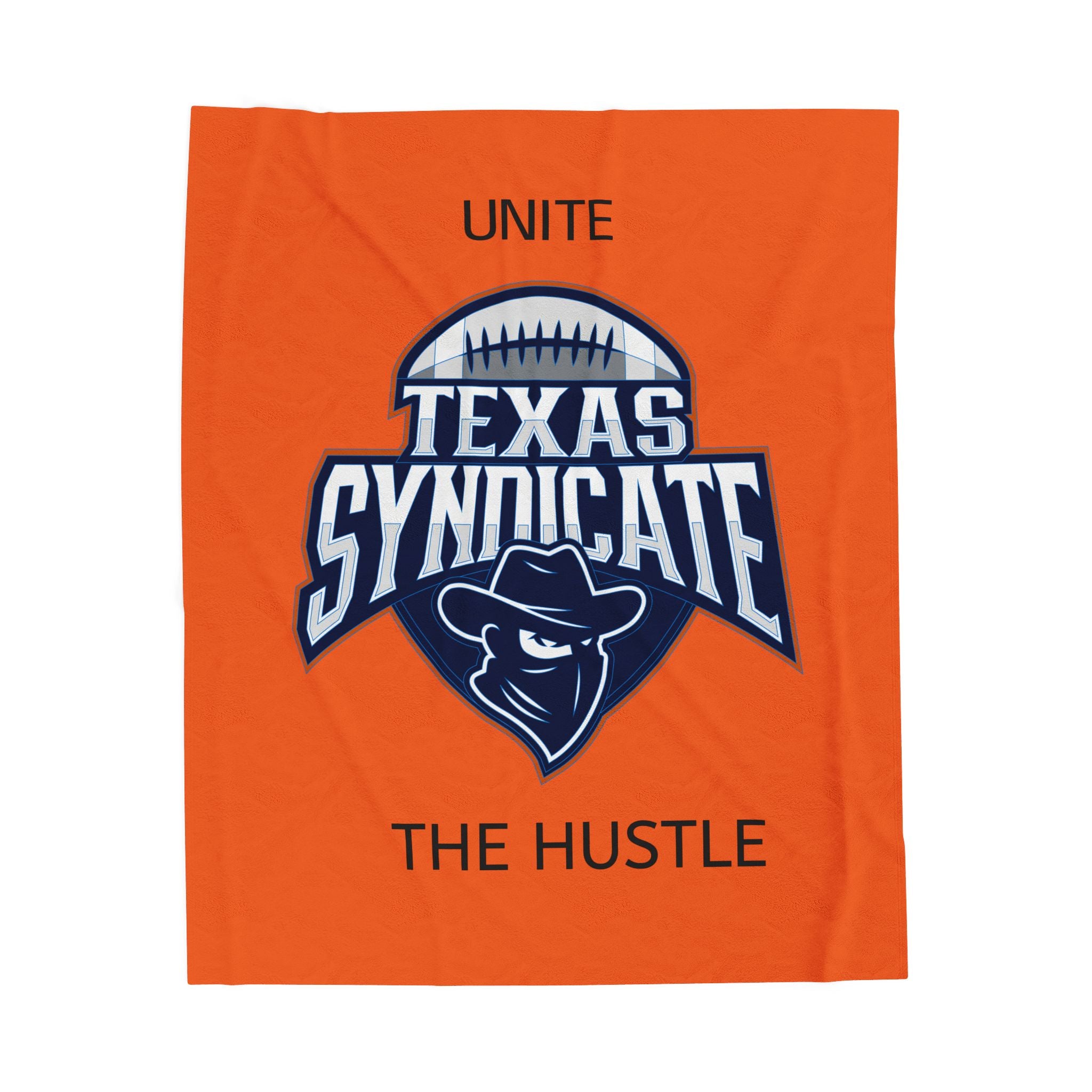 Texas Syndicate Velveteen Plush Blanket, Cozy Throw, Sports Fan Gift, Warm Blanket, Team Spirit Decor, Football Season Essentials