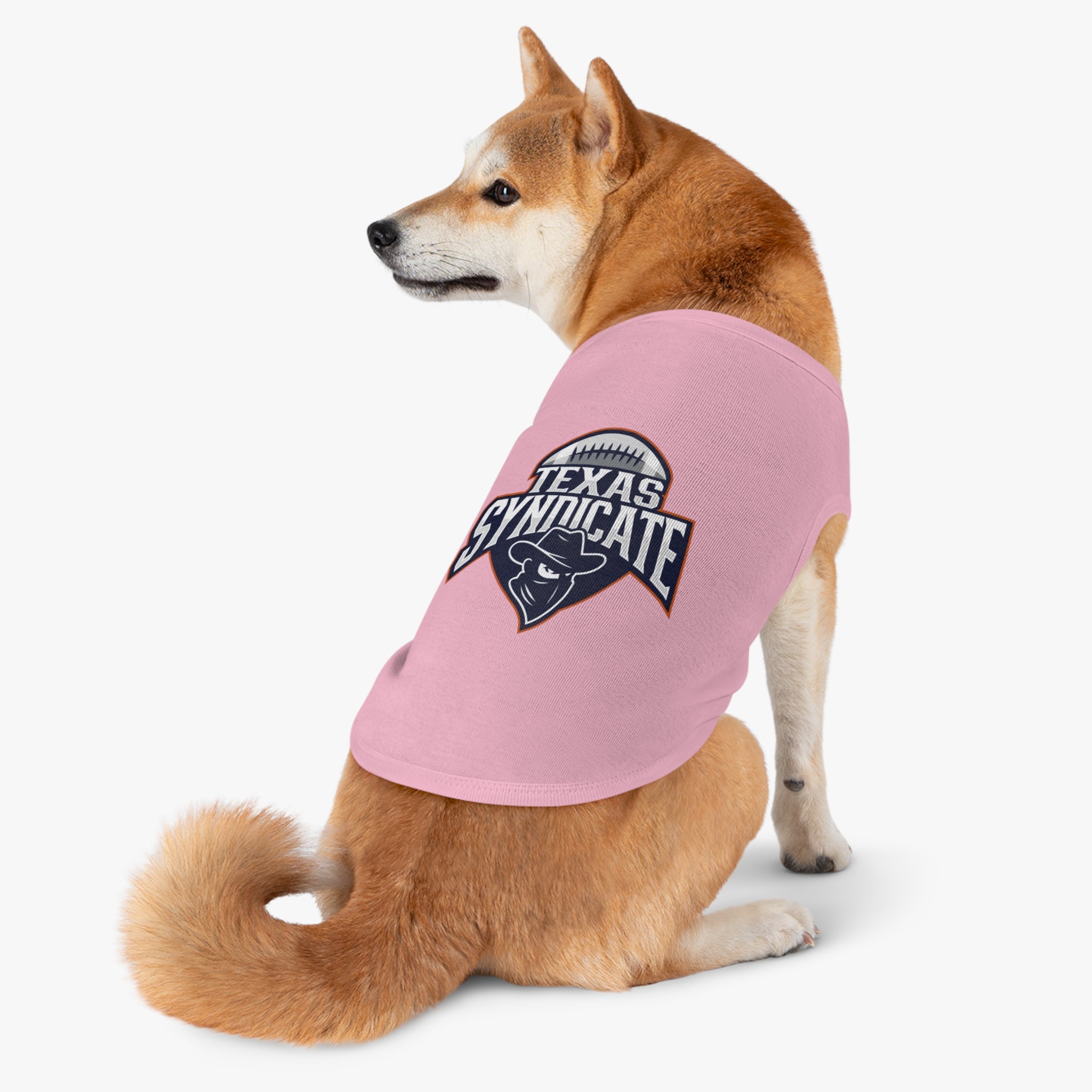 Texas Syndicate Pet Tank Top, Sporty Dog Apparel, Puppy Outfit, Pet Costume, Sports Pet Clothing